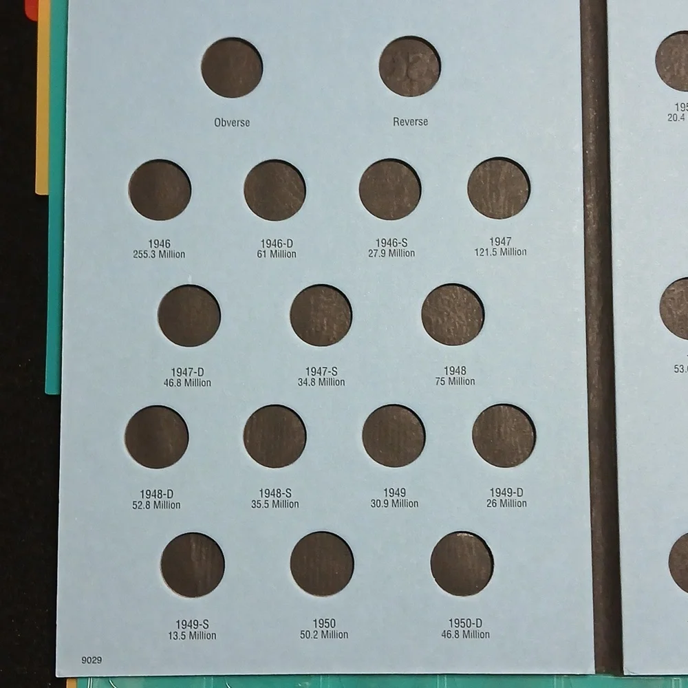 Roosevelt Dimes Coin Folder